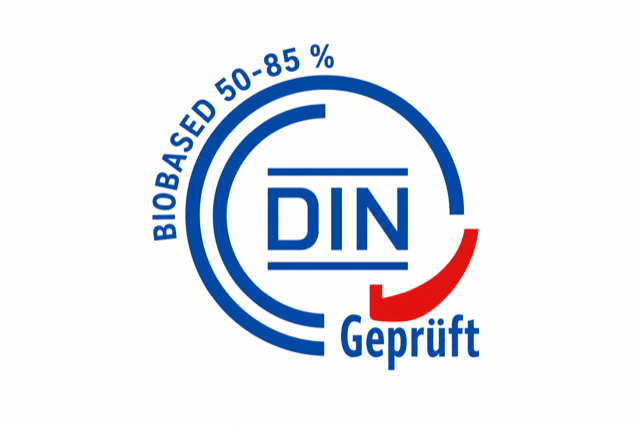 DIN CERTCO Biobased – 50–85%