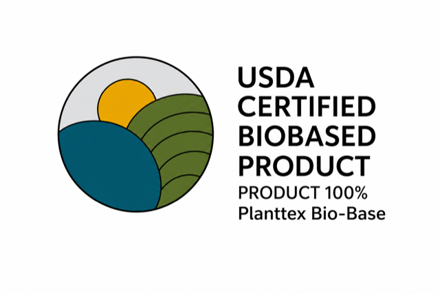 USDA Certified Biobased Product – 100% Biobased