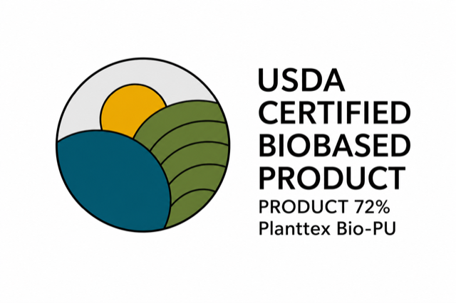USDA Certified Biobased Product – 72% Biobased