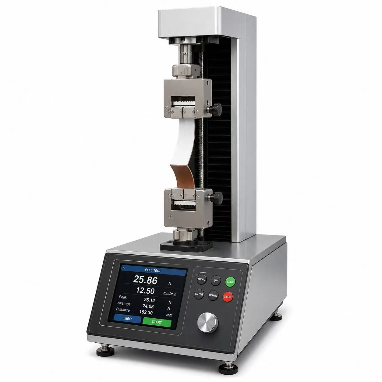 Peel strength testing machine